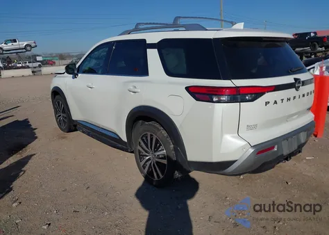 2023 Nissan Pathfinder Platinum 4Wd z USA, uszkodzony, nr VIN 5N1DR3DJ6PC237057